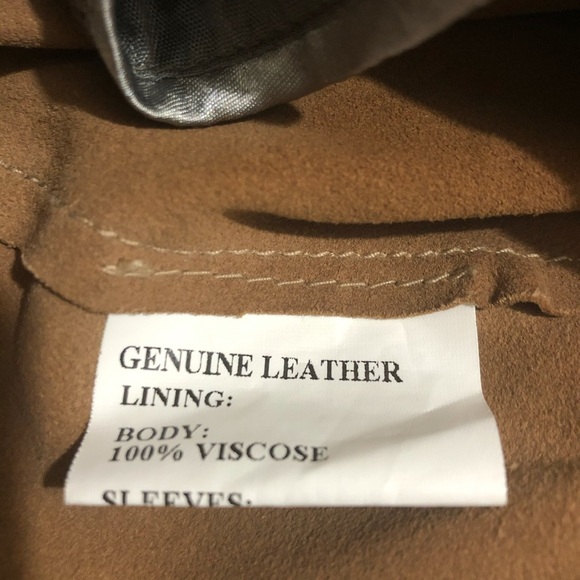 Missani Le Collezioni 100% Genuine Leather Jacket - Picture 11 of 13